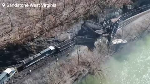 ANOTHER TRAIN DERAILMENT • MULTIPLE INJURIES • WEST VIRGINIA