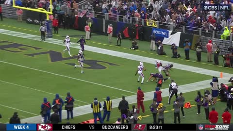 Lamar Jackson throws redzone INT after a 9 minute drive(1)