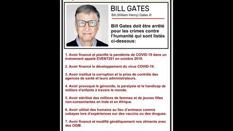 GATES, LE "DEPOPULATION MAN" REVIENT EN VRP NOUS VENDRE LA SUPER INJECTION, ENCORE PLUS LÉTALE !!!