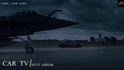 What kind of ox and horses, this · This speed even exceeds the plane#Bugatti Super Run