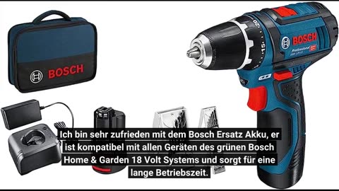 Käuferbewertungen : Bosch 18 Volt Ersatz Akku (2,5 Ah, kompatibel mit allen Geräten des