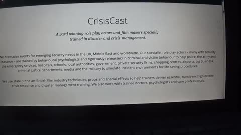 Orlando FL Pulse Nightclub Shooter Employer G4S Client of CrisisCast - Actors for Psyops