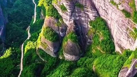 Crazy and beautiful nature biggest green Mountain gorgeous view nature wow | #shorts