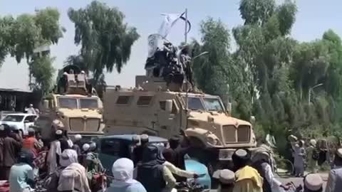 Taliban Parade s Biden Donated US Military Equipment
