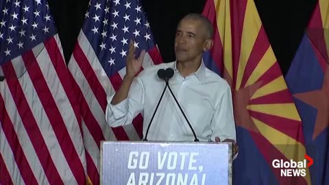 Set up your own rally Obama challenges heckler at Arizona campaign event