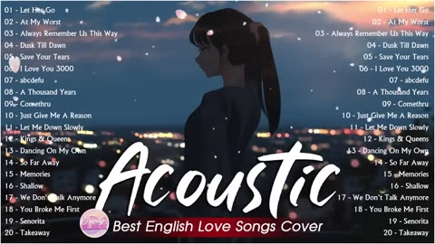 Best Chill Acoustic Love Songs Playlist 2023 ❤️ Soft Acoustic Cover Popular Love Songs Of All Time