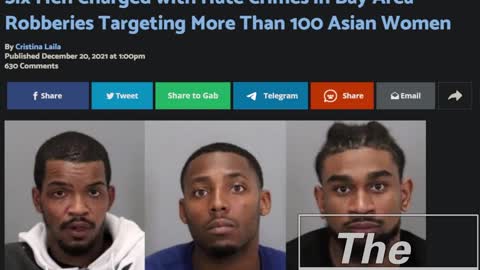 Blacks No Longer Allowed To Rob Asians