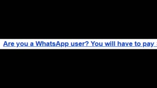 whatsapp to make you pay