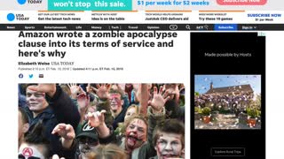 Killer Zombies are coming, says Amazon