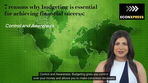 The importance of Budgeting