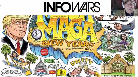 Info Wars and Mega Movement - Trump - White Hats and Freedom World wide-12-31-22