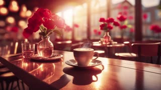 Flowers Given Cafe: Relaxation Meditation Lofi Music - Cafe Ambiance