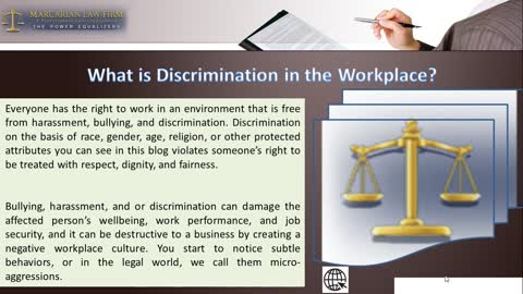 Top 5 Examples of Workplace Discrimination - Marcarian Law Firm
