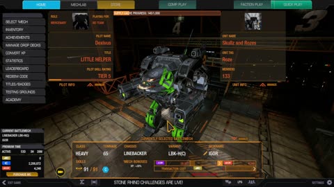 MWO 2023 Linebacker-H(C) Build