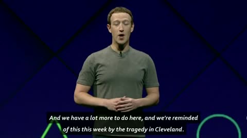 Zuckerberg on Fb live killing