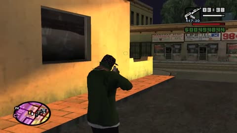 GTA San Andreas Gangs Wars Wall Protects Us