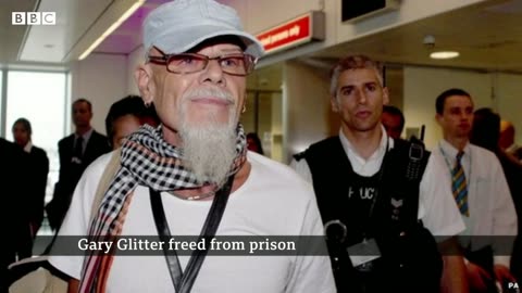 Paedophile pop star Gary Glitter freed from prison - BBC News