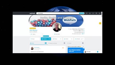 The Webtalk Welcome