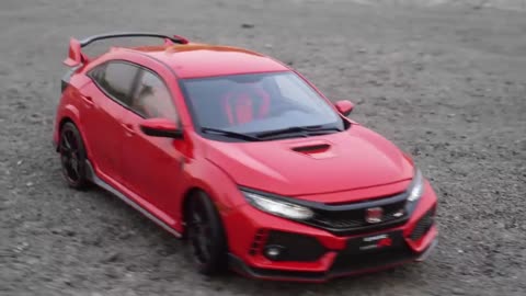 Unboxing of Honda Civic Type R 1:18 Scale (💖 Super Realistic Diecast Model)