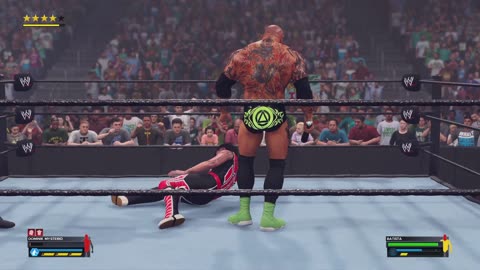 WWE 2K23: Dominik Mysterio VS Batista - Extreme Rules Highlights