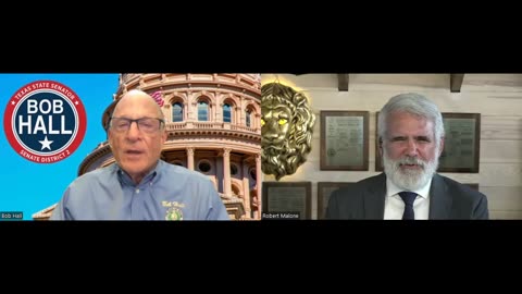 Robert Malone interviews Senator Bob Hall, A Texas Legend - 9 Nov 2023