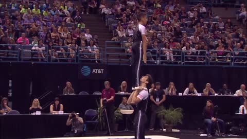 Angel Felix/Braiden McDougall - Dynamic - 2017 USA Gymnastics Championships