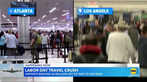 Travel rush for unofficial end of summer | GMA