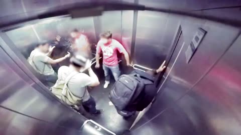 BEST FUNNY VIDEOS || withhold defecation | Defecating in the elevator 🤣🤣