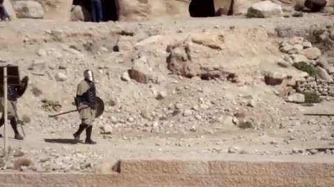 Nabataean soldier petra