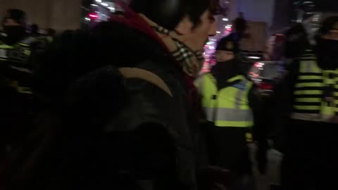 Police start arresting the gas can crew in Ottawa