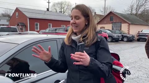 Pete Buttigieg arrives in East Palestine & his Press Secretary Refuses to Answer Questions on Camera. How is she a Press Secretary when she doesn’t want to be on camera?