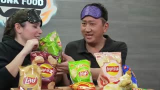 55_Trying Bizarre Lays Potato Chip Flavors