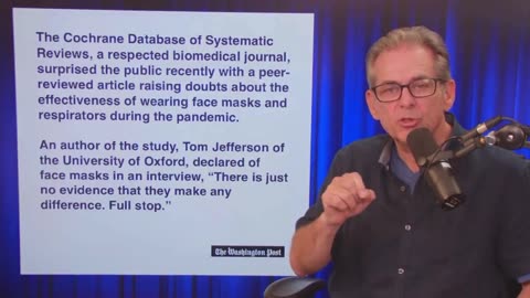 It's Sad': The Washington Post Won't Let Go of Masks After Several Studies Prove They Don't Work