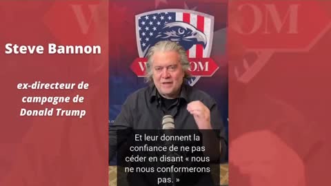 Bannon Message to France Citizens