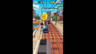 Playing SubwaySurfers