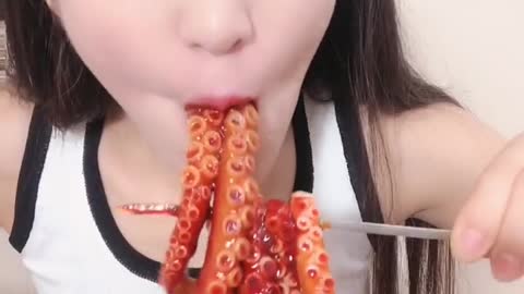 ASMR eating Spicy Seafood 🔥🔥🔥