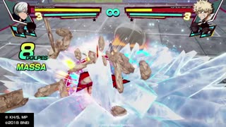 My Hero One's Justice - Shoto Todoroki super moves attacks