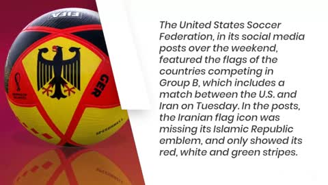Iran is calling for the U.S. to be thrown out of the World Cup after flag change