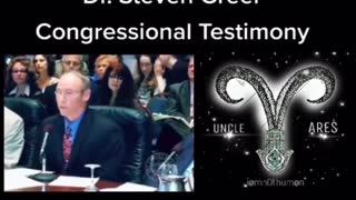 Congressional Testimony - Dr. Steven Greer
