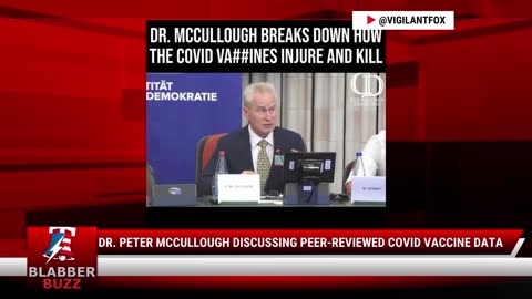 Dr. Peter McCullough Discussing Peer-Reviewed COVID Vaccine Data