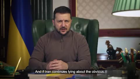 Zelensky threatened Iran for helping the Russian army