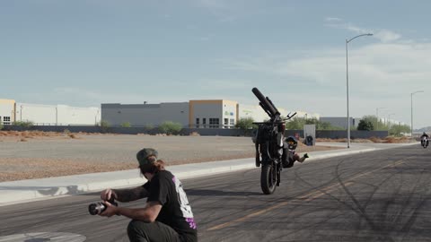 Harley Stunt Rider Helmet Drag