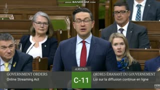 Pierre Poilievre: BILL C-11-Defending your freedom of speech