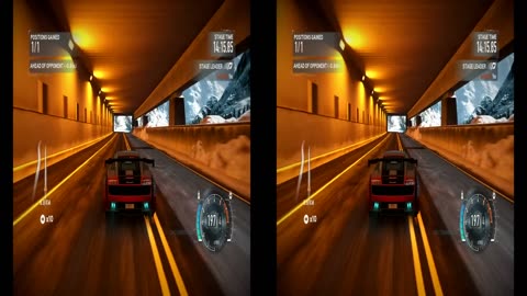 3D Video VR | Need for Speed Car Racing for VR Box Split Screen