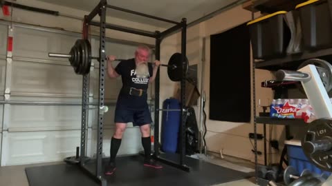 Squat at #390 for Five