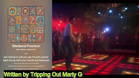 Disco dance protest song by lyrics by Marty G