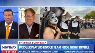 "CHRISTIANS" LARGEST DEMOGRAPHIC GROUP IN U.S. PAY FOR THEIR OWN DESTRUCTION? - Carl Higbie Newsmax Show & Eric Metaxas discuss The Sisters of Perpetual Indulgence Show Coming to Pride Night Event at LA Dodgers Baseball Stadium...