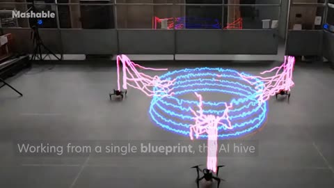 How a hive of 3D-printing drones could change construction