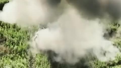 Russian T72 Smashed by ATGM