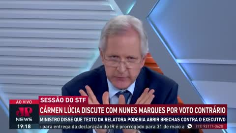 Augusto Nunes: STF ministers do not admit divergence
